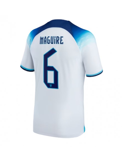 Billige England Harry Maguire #6 Hjemmedrakt VM 2022 Kortermet